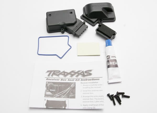 TRA3924 BOX, RECEIVER (SEALED)/ FOAM PAD/ SILICONE GREASE/2.5X8MM BCS (2)/ 3X10MM CCS (2)/ 3X15MM CCS (2)