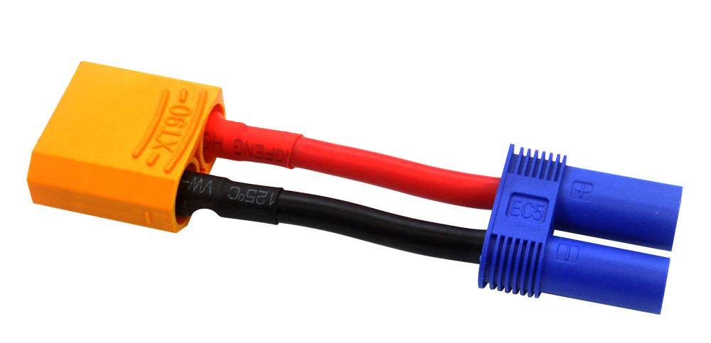 CSRC EC5 FEMALE TO XT90 MALE ADAPTER