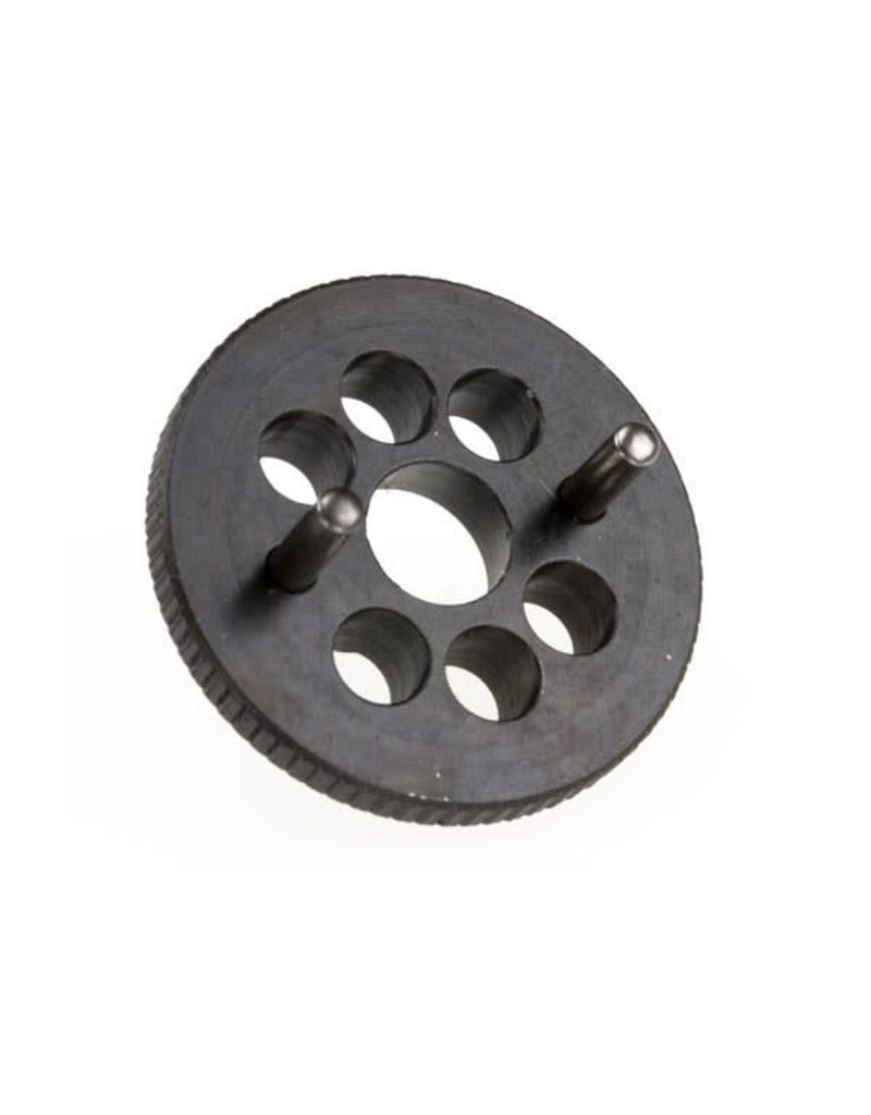 TRAXXAS TRA4142R FLYWHEEL, 30MM STEEL (W/PINS) (TRX 2.5, 2.5R, 3.3) (USE WITH LOWER ENGINE POSITION AND STARTER BOX ON JATO)