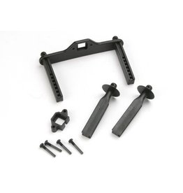 TRAXXAS TRA4914R BODY MOUNT POSTS, FRONT (2)/ BODY MOUNT, REAR/ BODY MOUNT SCREW PINS (4)
