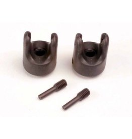 TRAXXAS TRA4928X DIFFERENTIAL OUTPUT YOKES (HEAVY DUTY) (2)/ SET SCREW YOKE PINS, M4/10 (2)