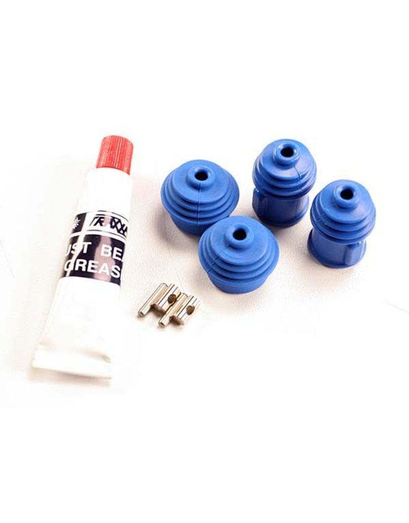 TRAXXAS TRA5129 REBUILD KIT (FOR REVO/MAXX STEEL CONSTANT-VELOCITY DRIVESHAFTS) (INCLUDES PINS, DUSTBOOTS, & LUBE FOR 2 DRIVESHAFTS ASSEMBLIES)
