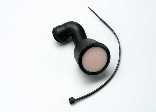 TRA5264 AIR FILTER HOUSING/ FOAM INSERT/ REVO-SLAYER AIR FILTER BASE (ANGLED)/ CABLE TIE (1-EACH) (TRX 2.5, 2.5R)
