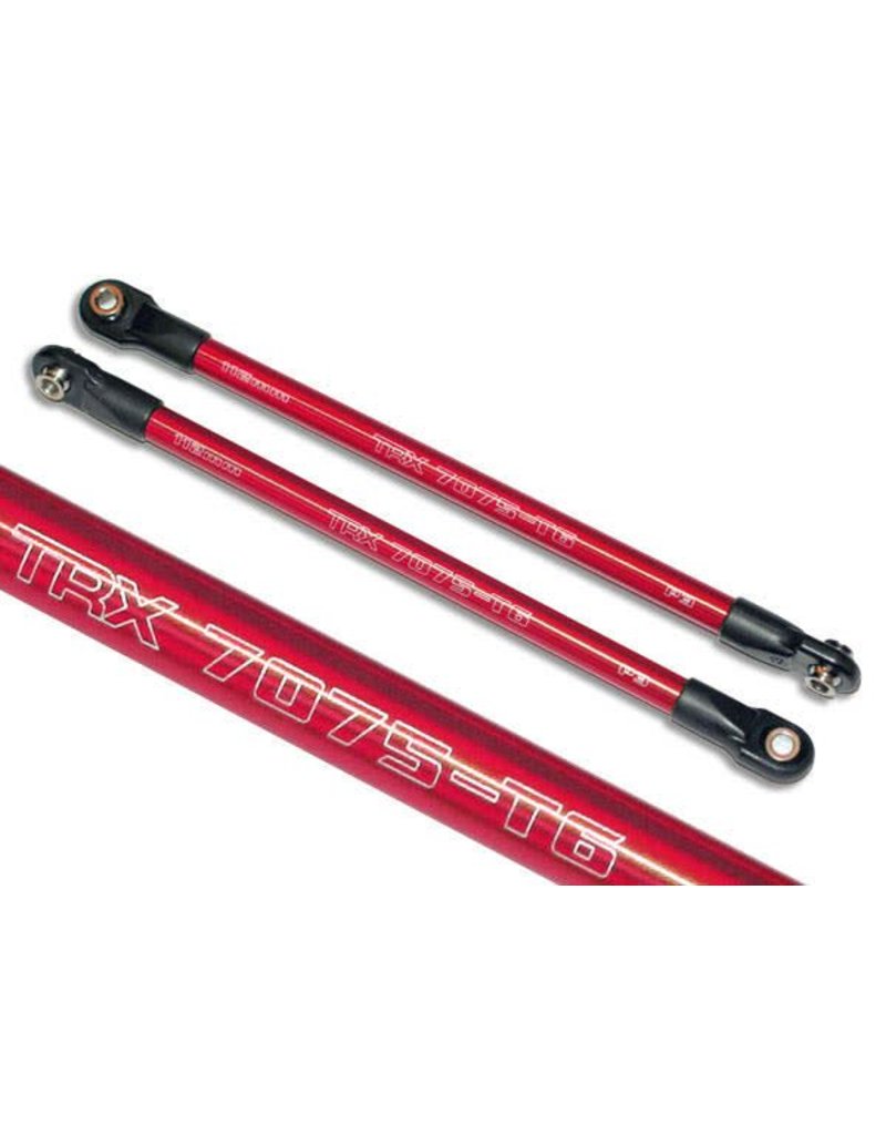 TRAXXAS TRA5319X PUSH ROD (ALUMINUM) (ASSEMBLED WITH ROD ENDS) (2) (RED) (USE WITH #5359 PROGRESSIVE 3 ROCKERS)