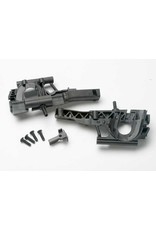 TRAXXAS TRA5330 BULKHEAD, FRONT (L&R HALVES)/ DIFF RETAINER/ 4X14MM BCS (4)