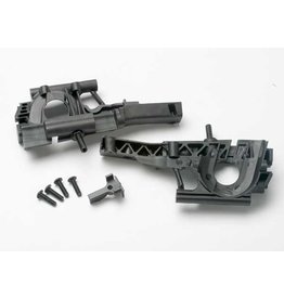 TRAXXAS TRA5330 BULKHEAD, FRONT (L&R HALVES)/ DIFF RETAINER/ 4X14MM BCS (4)