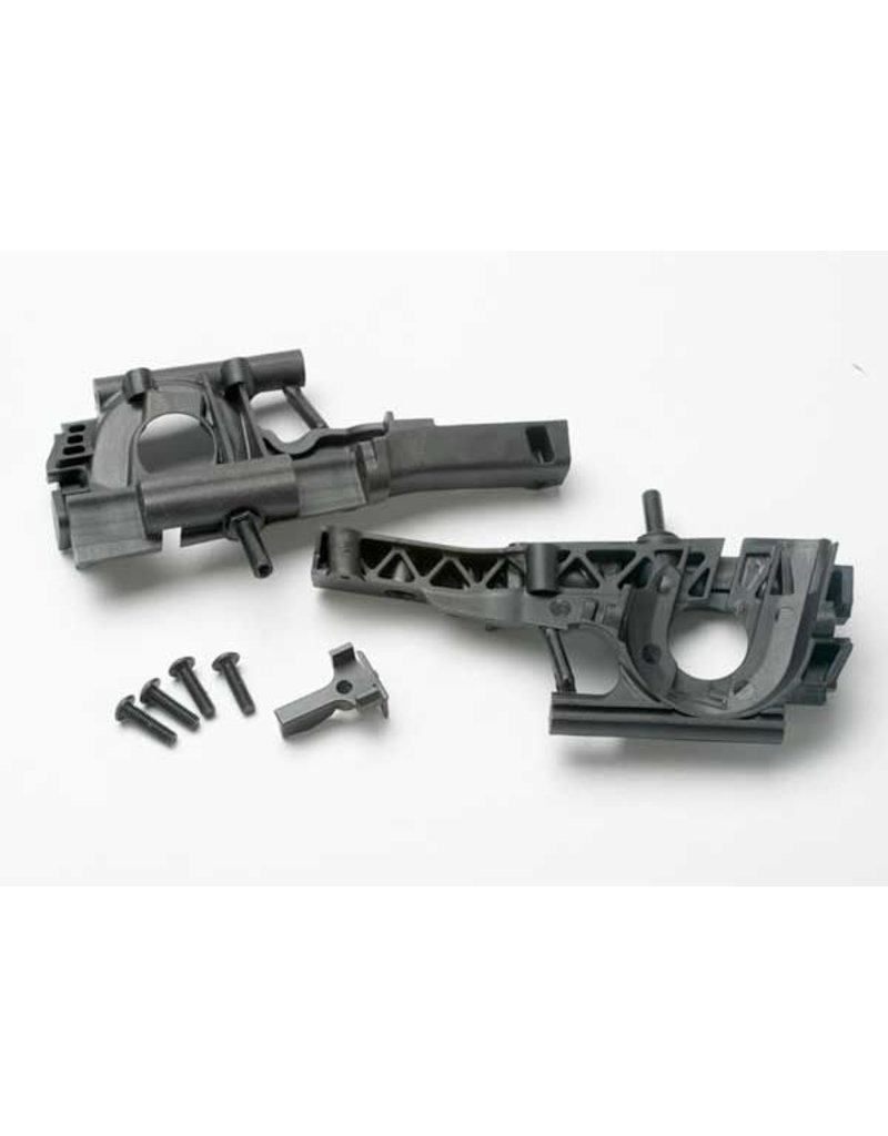 TRAXXAS TRA5330 BULKHEAD, FRONT (L&R HALVES)/ DIFF RETAINER/ 4X14MM BCS (4)