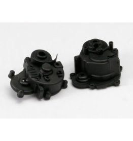 TRAXXAS TRA5391R GEARBOX HALVES (FRONT & REAR)/ RUBBER ACCESS PLUG/ SHIFT DETENT BALL/ SPRING/ 4MM GS/ SHIFT SHAFT SEAL, GLUED