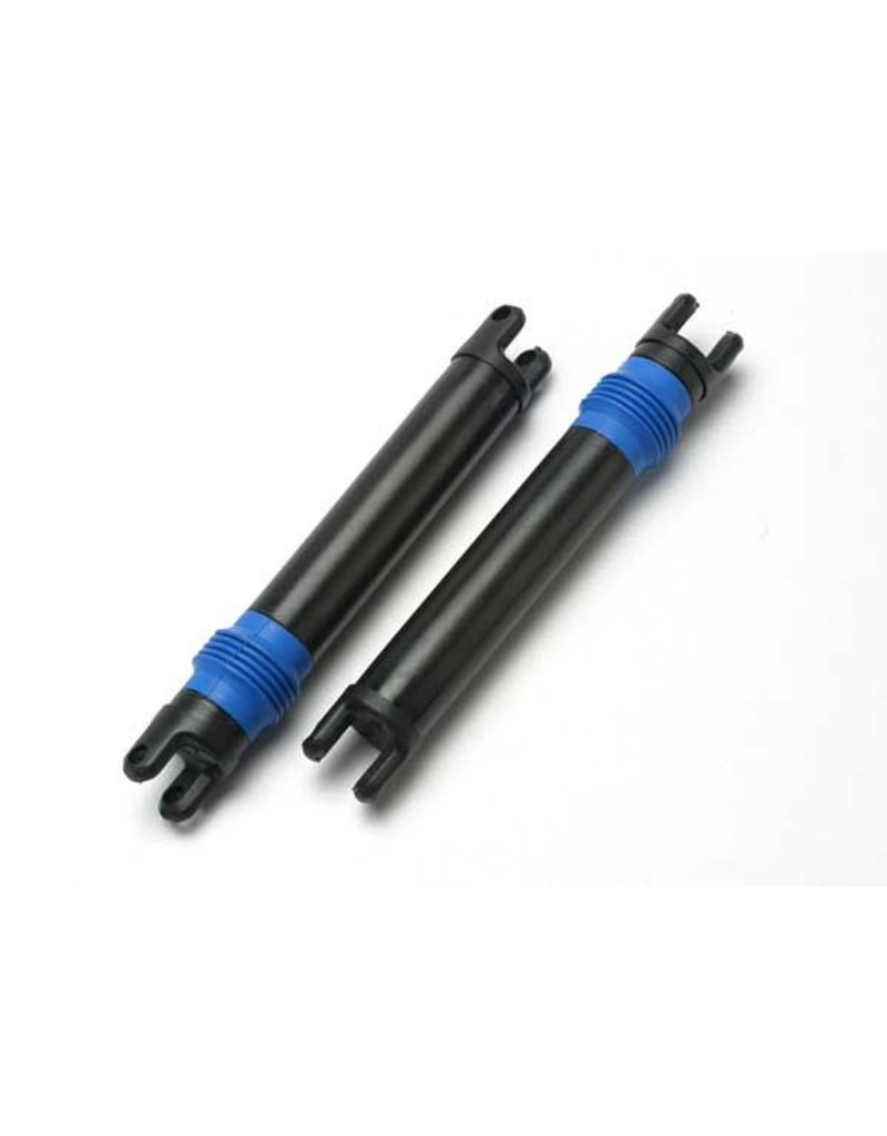 TRAXXAS TRA5450 HALF SHAFT SET, LEFT OR RIGHT (PLASTIC PARTS ONLY) (INTERNAL SPLINED HALF SHAFT/ EXTERNAL SPLINED HALF SHAFT/ RUBBER BOOT) (ASSEMBLED WITH GLUED BOOT) (2 ASSEMBLIES)