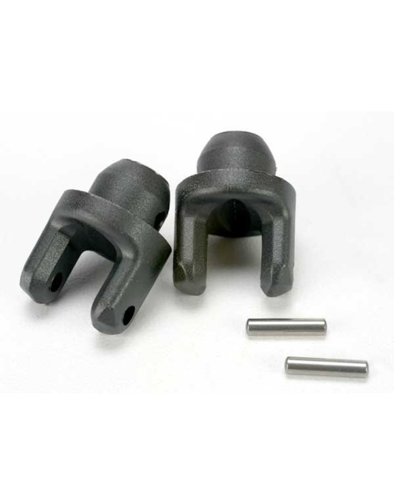 TRAXXAS TRA5453 YOKES, STUB AXLE (2)/ PINS (2)