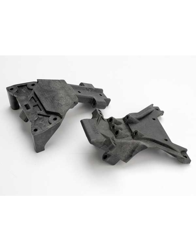 TRAXXAS TRA5530 BULKHEADS, FRONT (UPPER & LOWER)