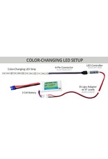 LECTRON PRO CSRC 4 PIN CONNECTOR FOR RGB LED STRIPS
