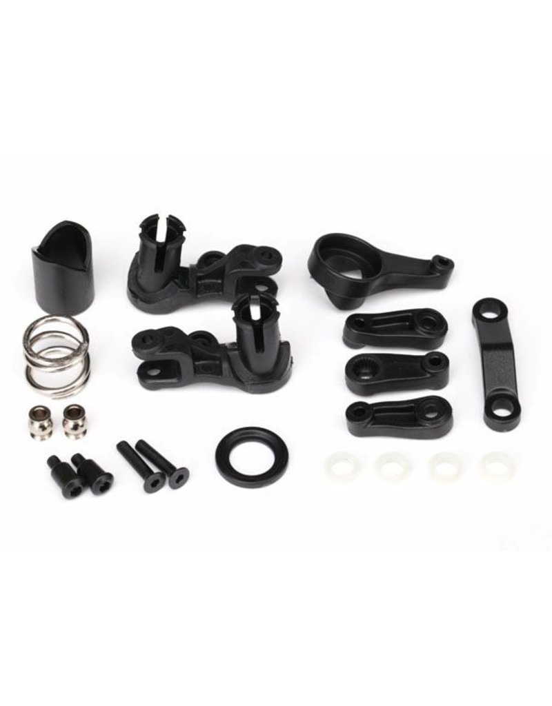 TRAXXAS TRA6845X STEERING BELLCRANKS/ SERVO SAVER/ SERVO SAVER SPRING/ SERVO SPRING RETAINER/SERVO HORN, STEERING