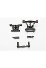 TRAXXAS TRA7015 BODY MOUNTS, FRONT & REAR/ BODY MOUNT POSTS, FRONT & REAR