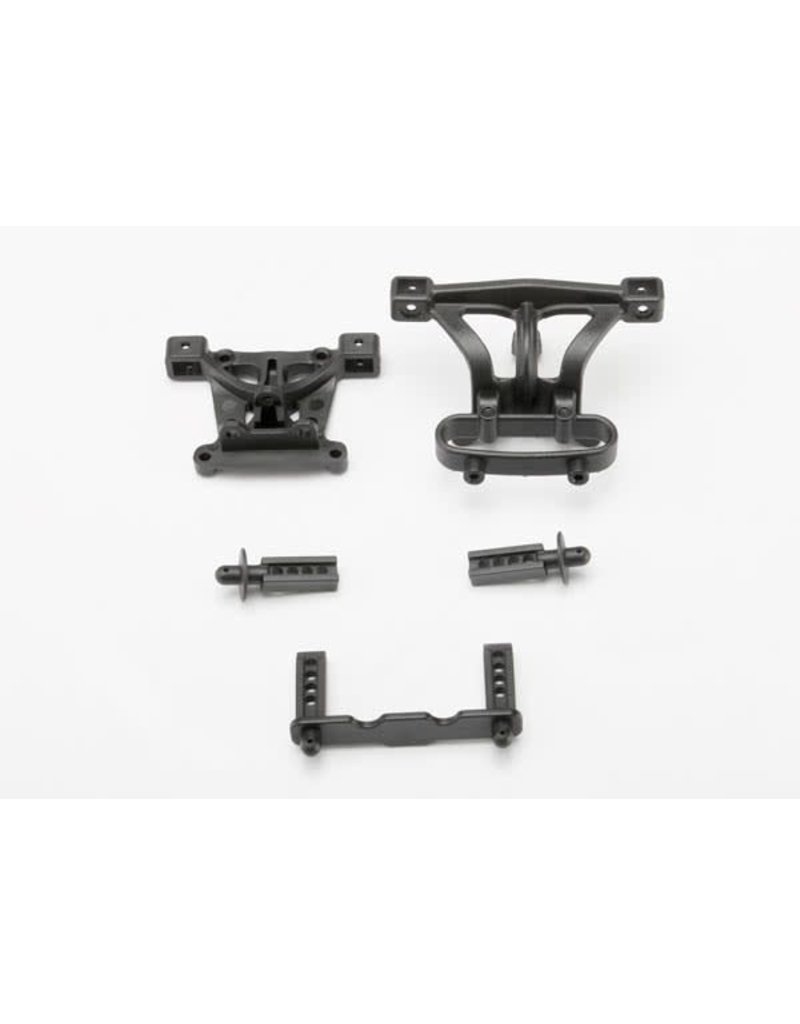 TRAXXAS TRA7015 BODY MOUNTS, FRONT & REAR/ BODY MOUNT POSTS, FRONT & REAR