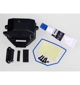 TRAXXAS TRA7024X BOX, RECEIVER (SEALED)/ WIRE COVER/ FOAM PADS, UPPER & LOWER/ SILICONE GREASE/ 2.5X8 CS (4)/ 3X4 GS (1)
