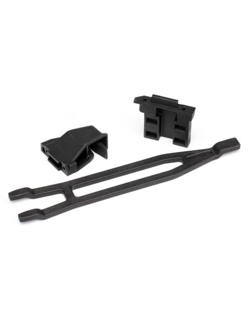 TRAXXAS TRA7426X BATTERY HOLD-DOWNS, TALL (2) (ALLOWS FOR INSTALLATION OF TALLER, MULTI-CELL BATTERIES)