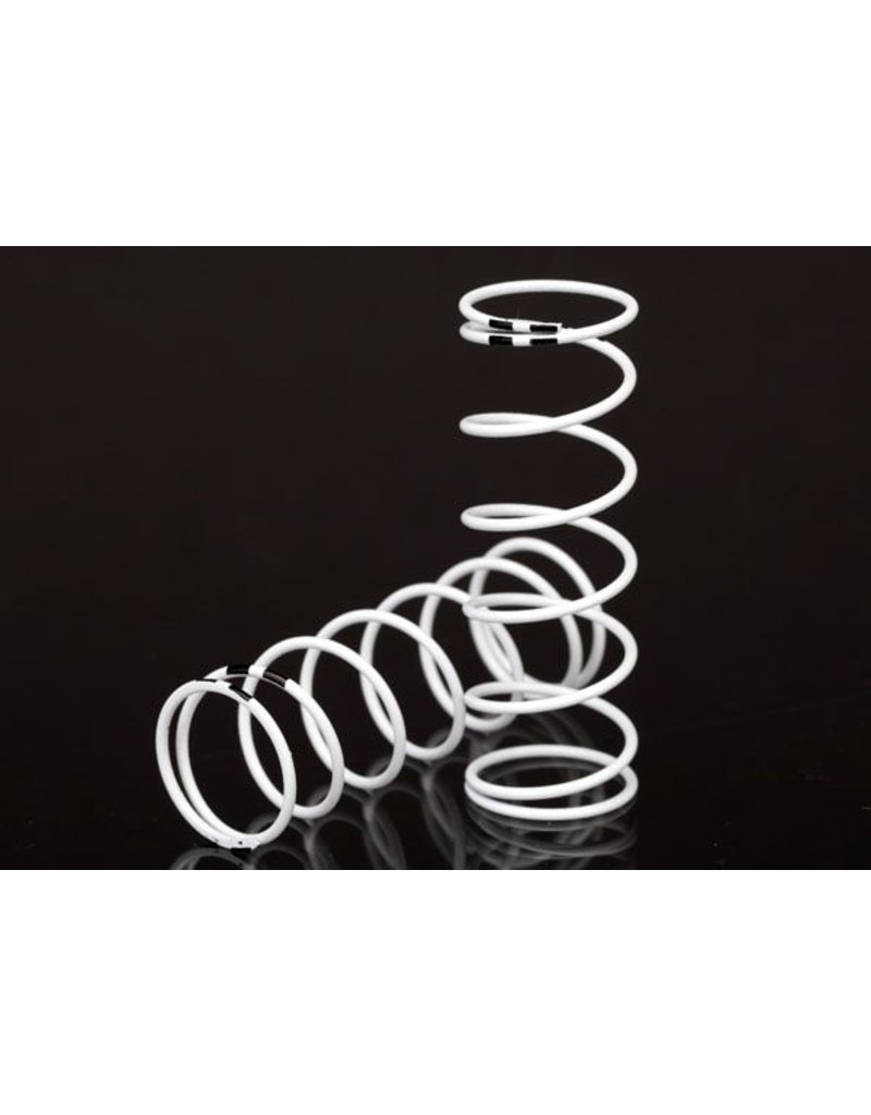 TRAXXAS TRA7446 SPRING, SHOCK, WHITE (GTR XX-LONG) (0.874 RATE BLACK) (1 PAIR)