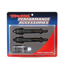 TRAXXAS TRA7462X SHOCKS, GTR XX-LONG HARD-ANODIZED, PTFE-COATED BODIES WITH TIN SHAFTS (ASSEMBLED) (2) (WITHOUT SPRINGS)