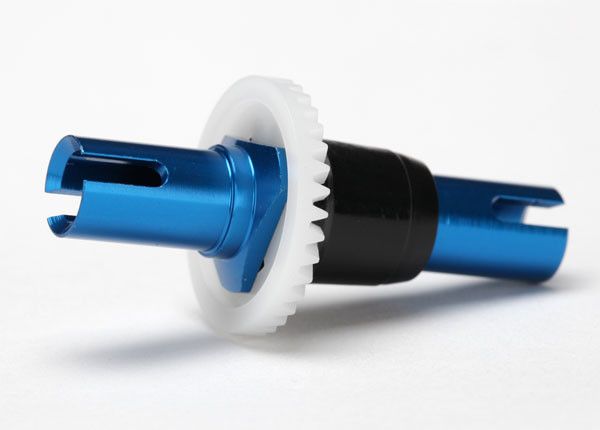 7581 - Aluminum Spool (Solid Axle) - Blue
