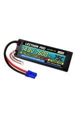 LECTRON PRO LECTRON PRO 4S LIPO 14.8V 7600MAH 75C BATTERY: EC5