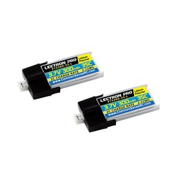 LECTRON PRO LECTRON PRO 1S LIPO 3.7V 300MAH 35C BATTERY (2): MCPX