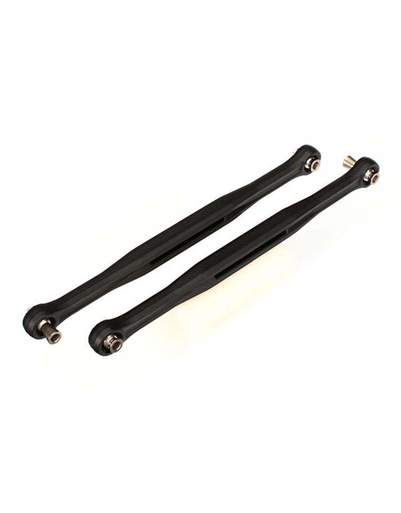 TRAXXAS TRA7748 TOE LINKS, MOLDED COMPOSITE, 173MM (158MM CENTER TO CENTER) (BLACK) (2)