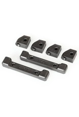 TRAXXAS TRA8334 MOUNTS, SUSPENSION ARMS (FRONT & REAR)/ HINGE PIN RETAINERS (4)