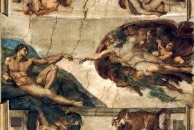 TOM100-151 THE CREATION OF ADAM 1000 PCS PUZZLE