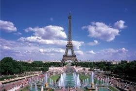 TOM100-133 TOWER EIFFEL PARIS FRANCE 1000 PCS PUZZLE