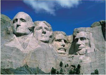 TOM200-023 MOUNT RUSHMORE NATIONAL MONUMENT USA 2000 PCS PUZZLE