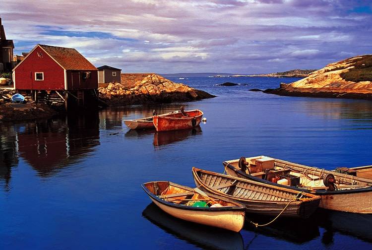 TOM100-142 PEGGY'S COVE NOVA SCOTIA CANADA 1000 PCS PUZZLE