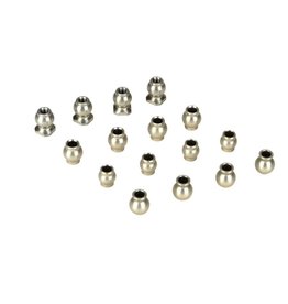 LOSI LOSB2187 PIVOT BALL SET, HARD ANODIZED (16): TEN