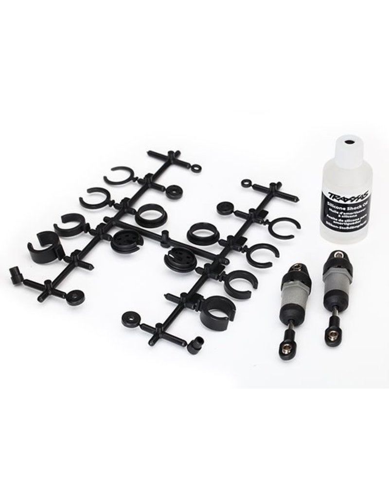 TRAXXAS TRA8360 ULTRA SHOCKS (GREY) (SHORT) (INCLUDES SPRING PRE-LOAD SPACERS) (2)