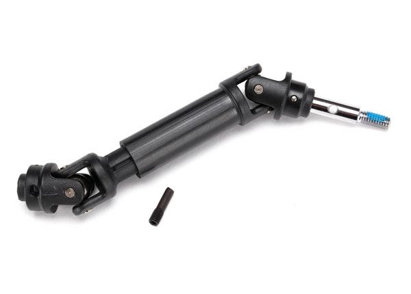 TRA6760 DRIVESHAFT ASSEMBLY, FRONT, HEAVY DUTY (1) (LEFT OR RIGHT) (FULLY ASSEMBLED, READY TO INSTALL)/ SCREW PIN (1)