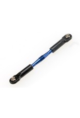 TRAXXAS TRA3738A TURNBUCKLE, ALUMINUM (BLUE-ANODIZED), CAMBER LINK, REAR, 49MM (1) (ASSEMBLED W/ ROD ENDS & HOLLOW BALLS) (SEE PART 3741A FOR COMPLETE CAMBER LINK SET)