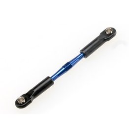 TRAXXAS TRA3738A TURNBUCKLE, ALUMINUM (BLUE-ANODIZED), CAMBER LINK, REAR, 49MM (1) (ASSEMBLED W/ ROD ENDS & HOLLOW BALLS) (SEE PART 3741A FOR COMPLETE CAMBER LINK SET)