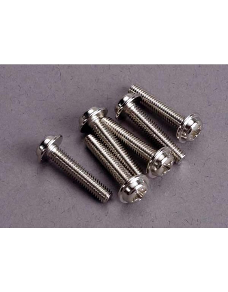 TRAXXAS TRA3187 SCREWS, 3X15MM WASHERHEAD MACHINE (6)