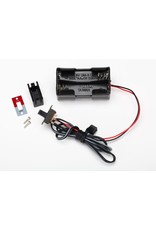 TRAXXAS TRA3170X BATTERY HOLDER, 4-CELL/ ON-OFF SWITCH