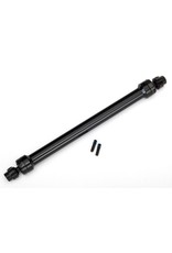 TRAXXAS TRA8555 DRIVESHAFT, CENTER REAR, 6061-T6 ALUMINUM (BLACK-ANODIZED) (FULLY ASSEMBLED)/ 3MM SCREW PIN (2)
