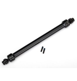 TRAXXAS TRA8555 DRIVESHAFT, CENTER REAR, 6061-T6 ALUMINUM (BLACK-ANODIZED) (FULLY ASSEMBLED)/ 3MM SCREW PIN (2)