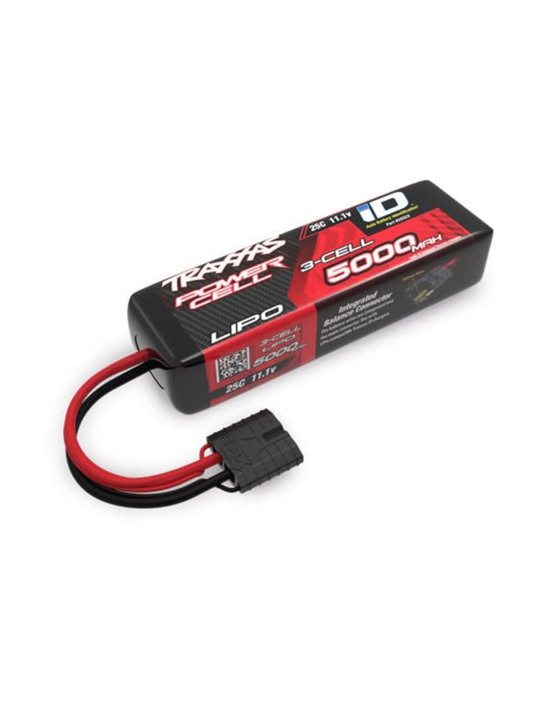 TRAXXAS TRA2832X 3S LIPO 11.1V 5000MAH 25C BATTERY: ID
