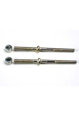 TRAXXAS TRA1937 TURNBUCKLES (54MM) (2)/ 3X6X4MM ALUMINUM SPACERS (REAR CAMBER LINKS)