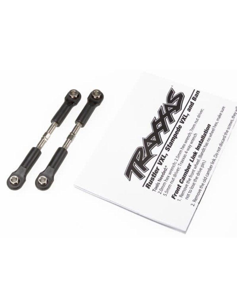 TRAXXAS TRA2443 TURNBUCKLES, CAMBER LINK, 36MM (56MM CENTER TO CENTER) (REAR) (ASSEMBLED WITH ROD ENDS AND HOLLOW BALLS) (1 LEFT, 1 RIGHT)