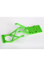 TRAXXAS TRA3623A SKID PLATES, FRONT & REAR (GREEN)