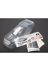 TRAXXAS TRA7111 1/16 E-REVO BODY (REQUIRES PAINTING)/ GRILL AND LIGHTS DECAL SHEET: CLEAR