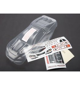 TRAXXAS TRA7111 BODY, 1/16 E-REVO (CLEAR, REQUIRES PAINTING)/ GRILL AND LIGHTS DECAL SHEET