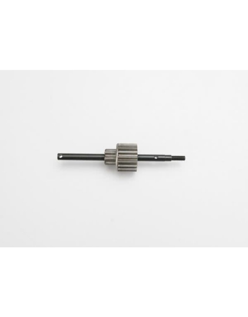 TRAXXAS TRA3992 INPUT SHAFT/ DRIVE GEAR ASSEMBLY (18-TOOTH STEEL TOP GEAR)