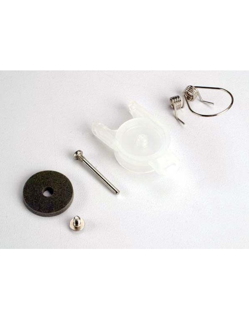 TRAXXAS TRA4449 FUEL TANK REBUILD KIT (CONTAINS CAP, FOAM SEAL, SCREW, SPRING, AND SCREW PIN. REPLACES OLD STYLE WITH PRIMER BULB.)