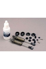 TRAXXAS TRA4760 SHOCKS, LONG (HARD-ANODIZED & PTFE-COATED T6 ALUMINUM) W/O SPRINGS (FRONT) (2)